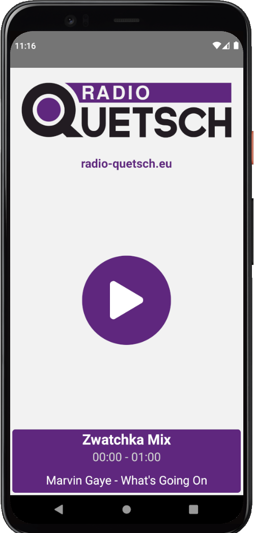 application radio quetsch 